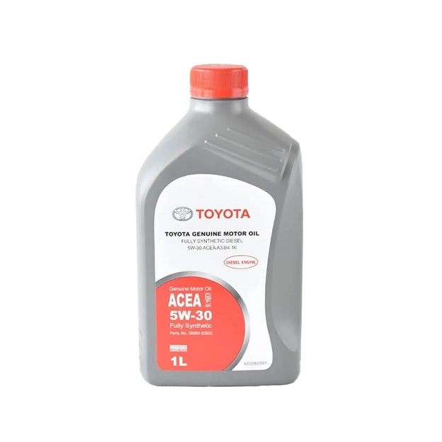 น้ำมันเครื่อง TOYOTA 5W-30 แท้ห้าง ขนาด 1 ลิตร