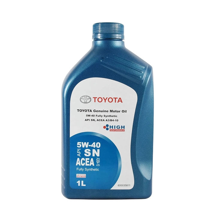 น้ำมันเครื่อง TOYOTA 5W-40 (08880-83645) แท้ห้าง ขนาด 1 ลิตร