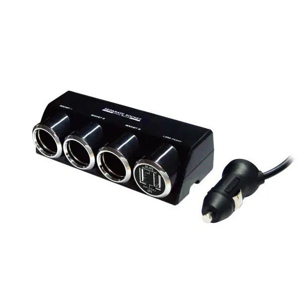 ช่องเสียบที่จุดบุหรี่ รุ่น KX-185 (ฺBlack)