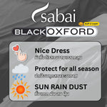 ผ้าคลุมรถ TOYOTA YARIS HATCHBACK 2023-PRESENT ตรงรุ่น Black Oxford Sub