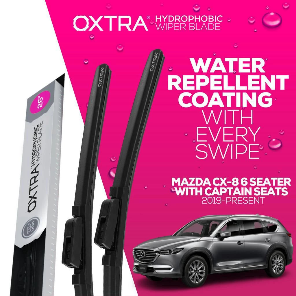 ใบปัดน้ำฝน MAZDA CX-8 6 SEATER WITH CAPTAIN SEATS (2019-PRESENT)