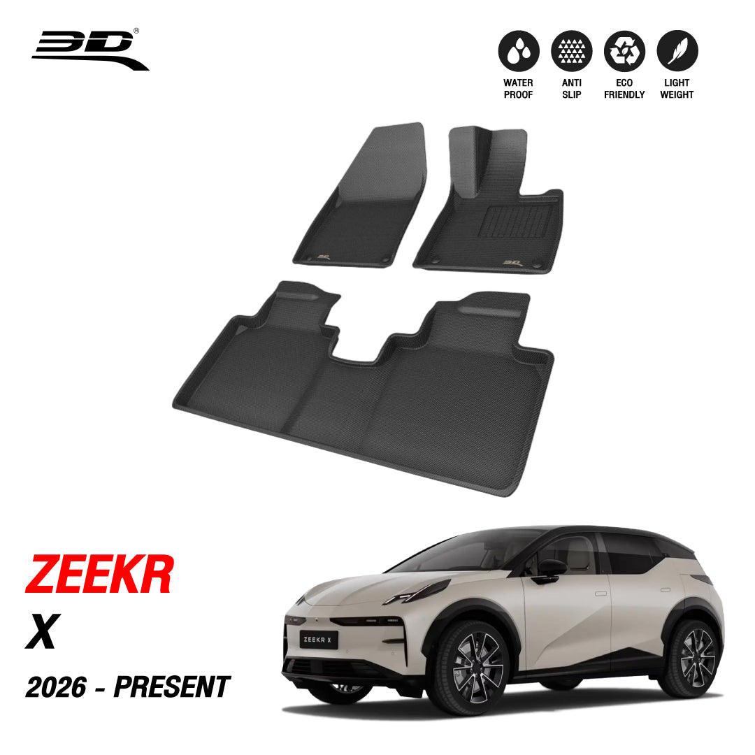 พรมรถยนต์ 3D Mats ZEEKR X 2026 (ภายใน)