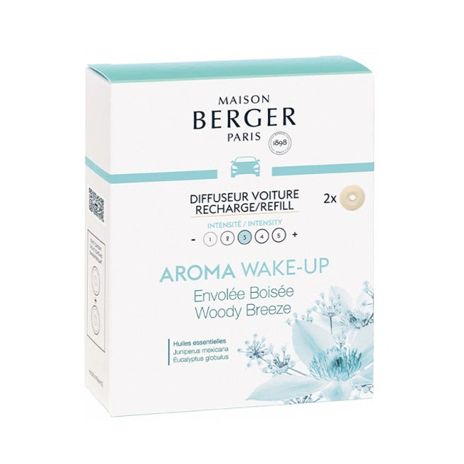 น้ำหอมรถยนต์MaisonBergerParis กลิ่นAroma Wake-Up(Refill)