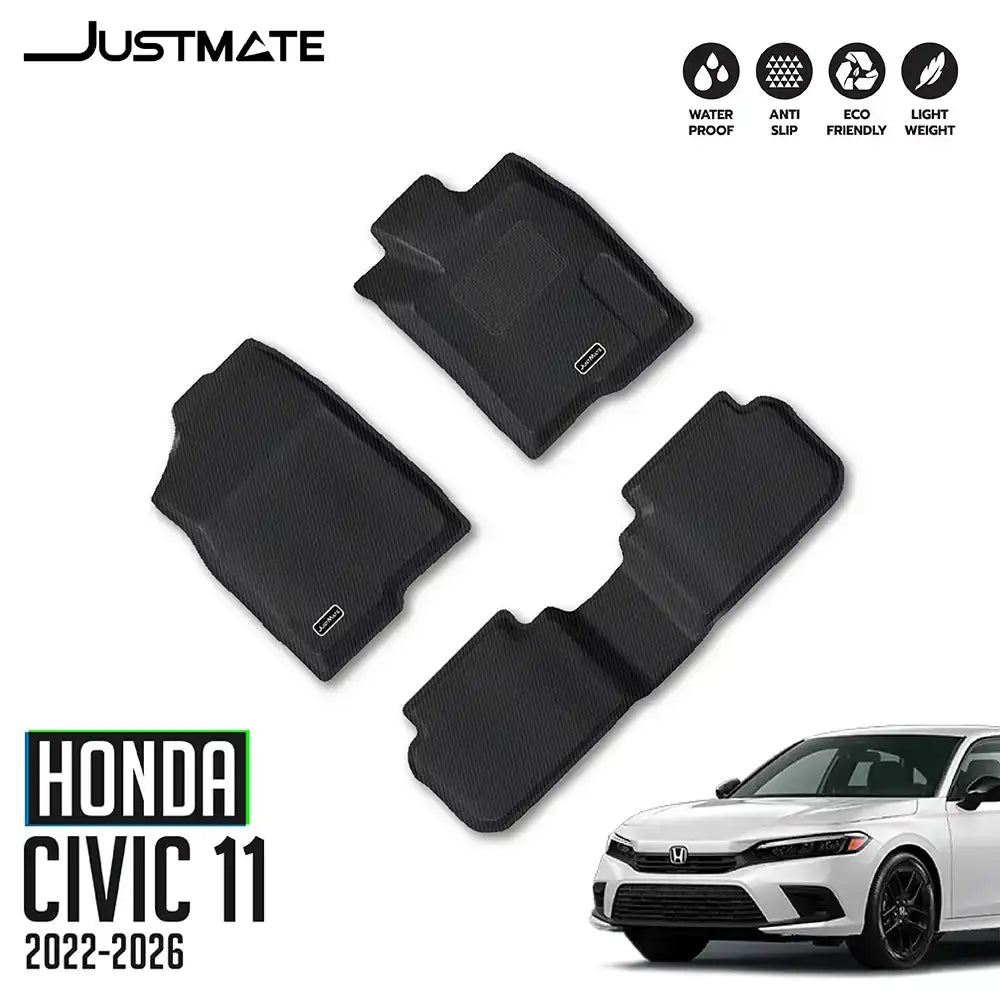 พรมรถยนต์ HONDA CIVIC FE [2022-PRESENT] (SET 3 ชิ้น)