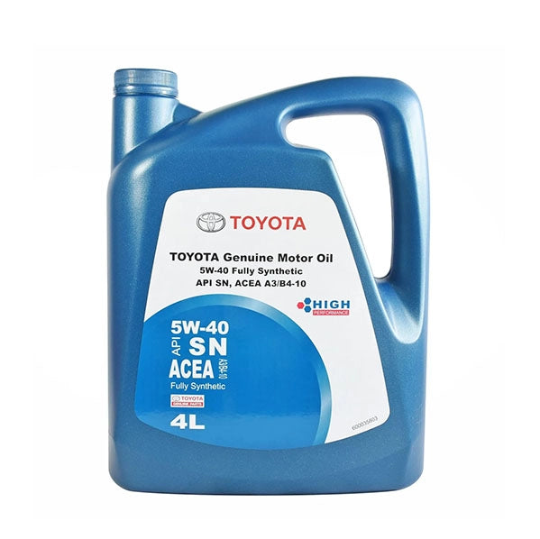 น้ำมันเครื่อง TOYOTA 5W-40 (08880-83646) แท้ห้าง ขนาด 4 ลิตร