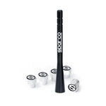 เสาอากาศพร้อมจุกปิดลมยาง Sparco - สีดำ / เสาอากาศ Sparco Antenna opc14160006 - สีเทา