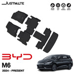 พรมรถยนต์ BYD M6 (2024 - PRESENT) ภายใน+ถาดท้าย