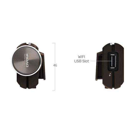 กล้องติดรถยนต์ IROAD รุ่น X1 เฉพาะกล้องหน้า