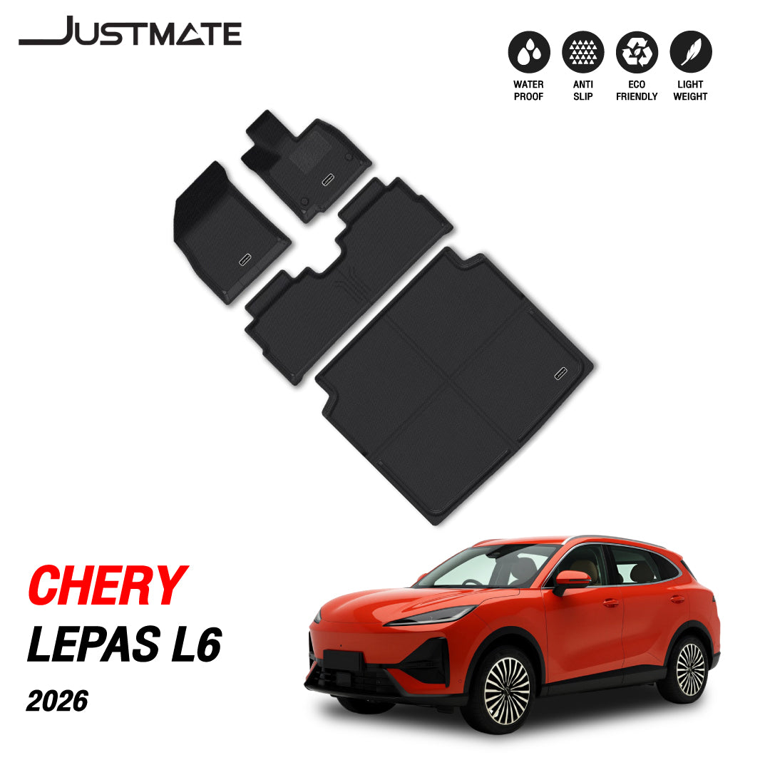 พรมรถยนต์ Justmate Chery Lepas L6 2026 (ภายใน+ถาดท้าย)
