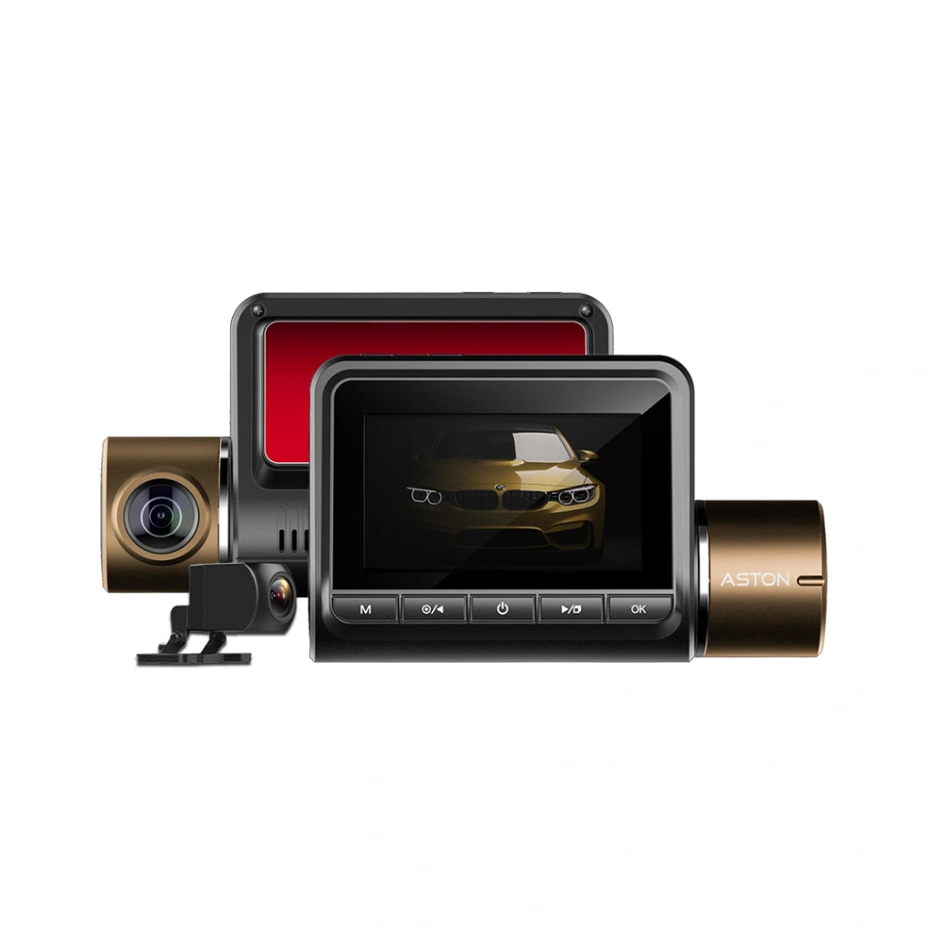 กล้องติดรถยนต์ ASTON Ultimate X Wifi Pro กล้องหน้า+หลัง
