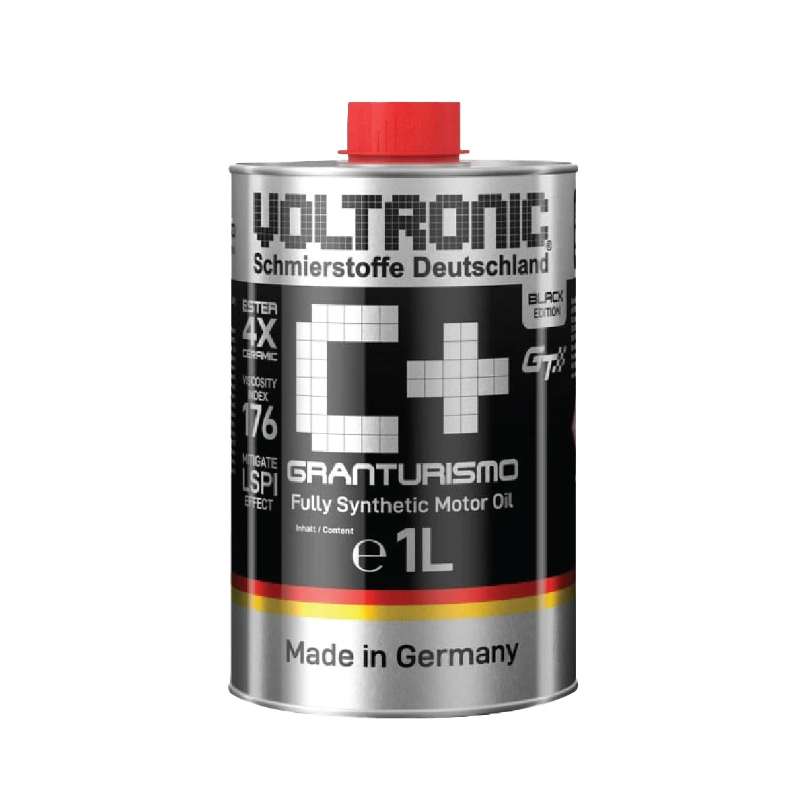 น้ำมันเครื่อง GRANTURISMO C+ CERAMIC RACING PERFORMANCE STREET LEGAL(C+BLACK) 1ลิตร