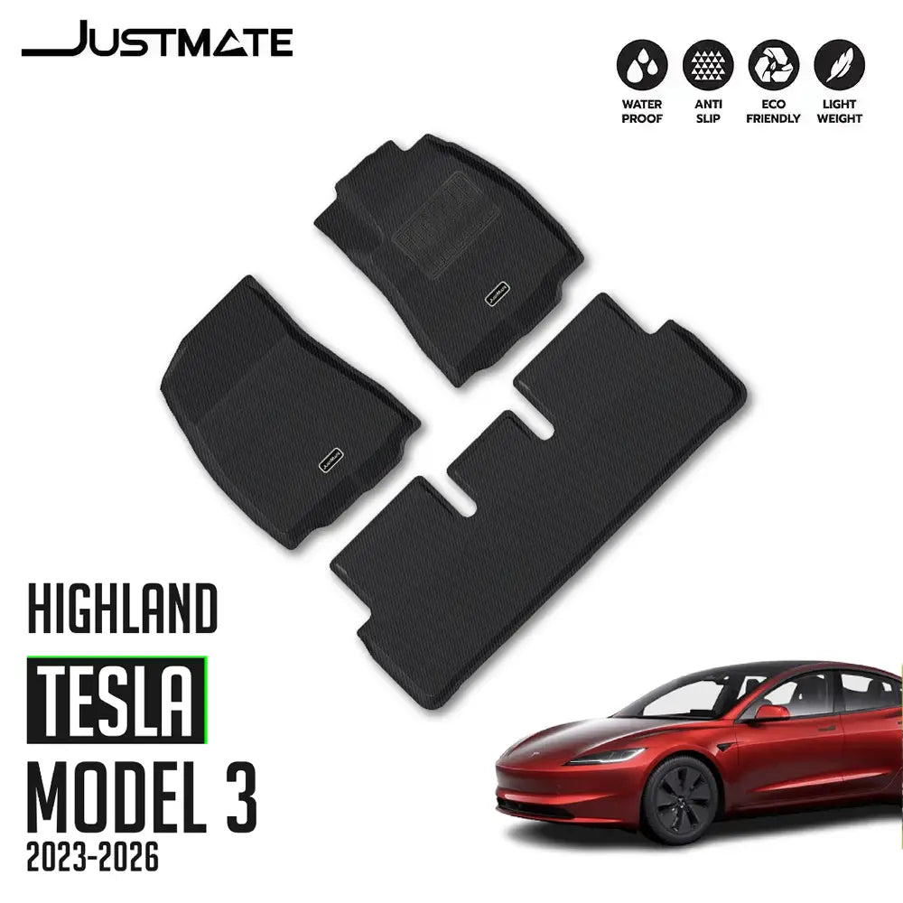 พรมรถยนต์ TESLA MODEL 3 2024 เฉพาะภายใน