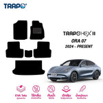 พรมรถยนต์ TRAPO HEX ORA 07 ปี2024-PRESENT พรมภายใน+ถาดท้าย