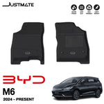 พรมรถยนต์ BYD M6 (2024 - PRESENT) เฉพาะถาดหน้า