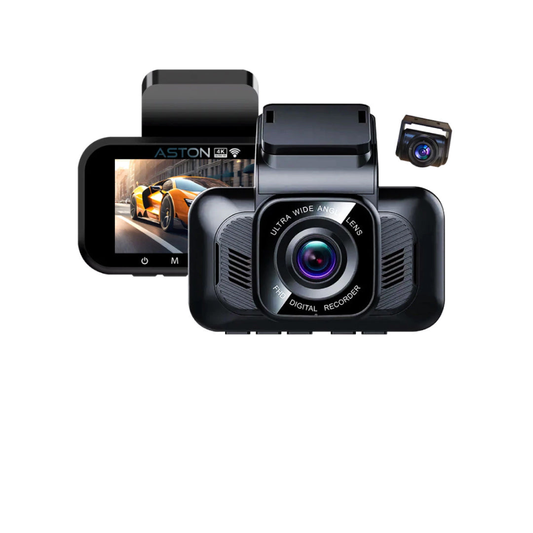 กล้องติดรถยนต์ Aston XR-4 (กล้องหน้า+หลัง)
