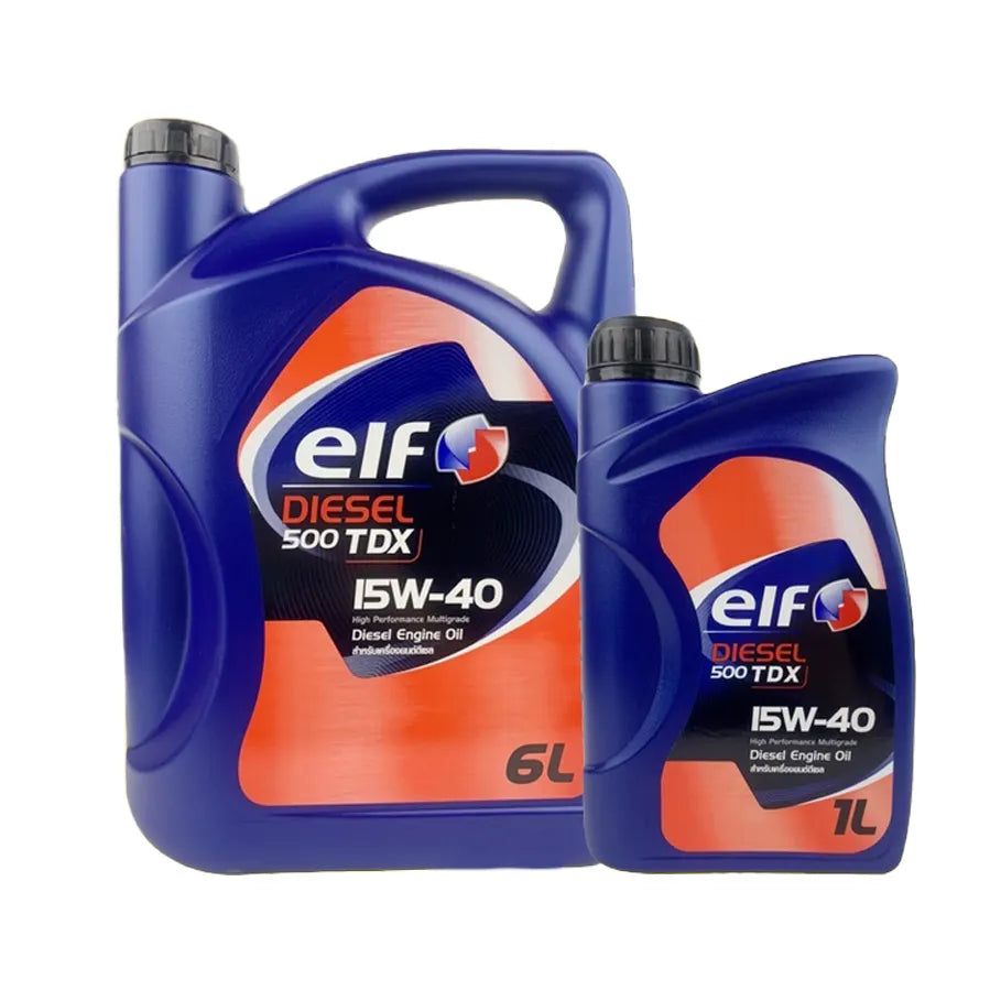 น้ำมันเครื่องยนต์ดีเซล ELF EVOL. DIESEL 500 15W-40 6L+1ลิตร