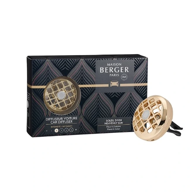 น้ำหอมสำหรับรถยนต์แบบเซ็ตMaisonBergerParis, Car Difusser+กลิ่นHeavenly sun