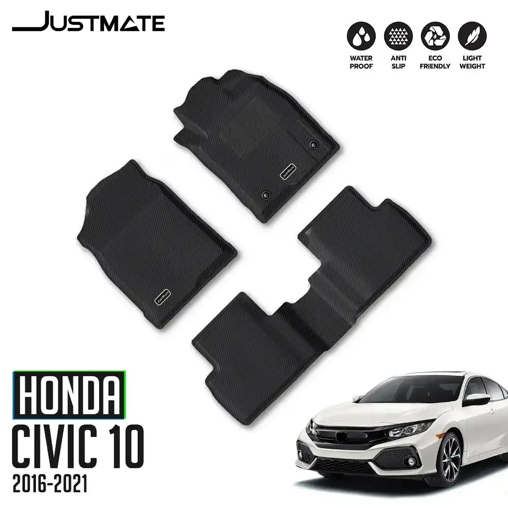 พรมรถยนต์ HONDA CIVIC FC / FK [2016-2026] (SET 3 ชิ้น)