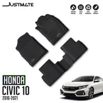 พรมรถยนต์ HONDA CIVIC FC / FK [2016-2026] (SET 3 ชิ้น)