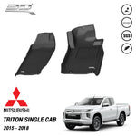 พรมรถยนต์ MITSUBISHI TRITON SINGLE CAB ปี2015-2018 *เฉพาะคู่หน้า*