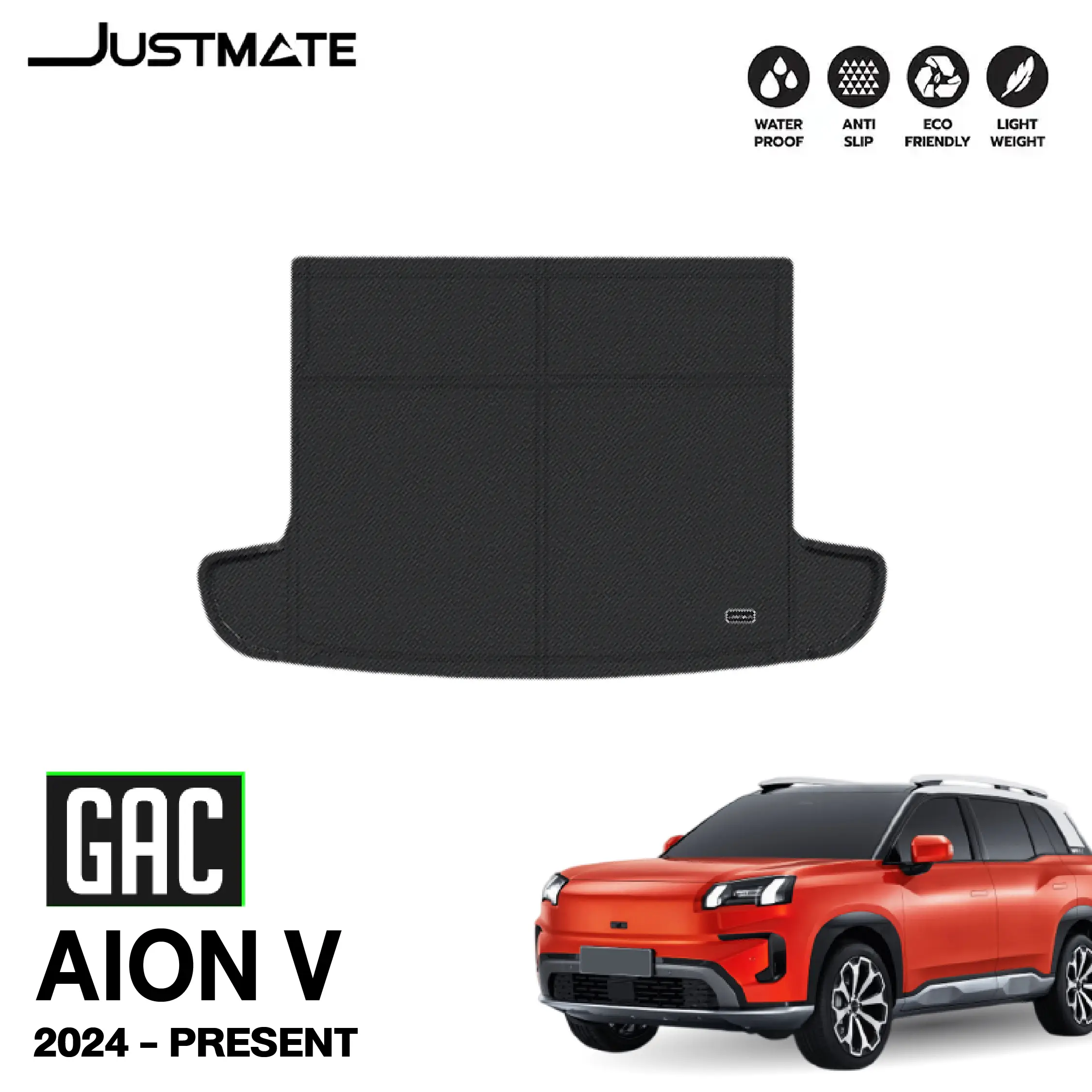 พรมรถยนต์ GAC AION V (2024 - PRESENT) เฉพาะถาดท้าย