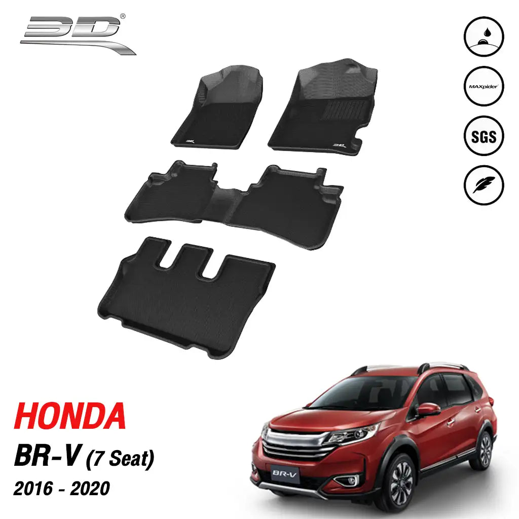 พรมรถยนต์ HONDA BRV 7 SEAT ปี2016-2020