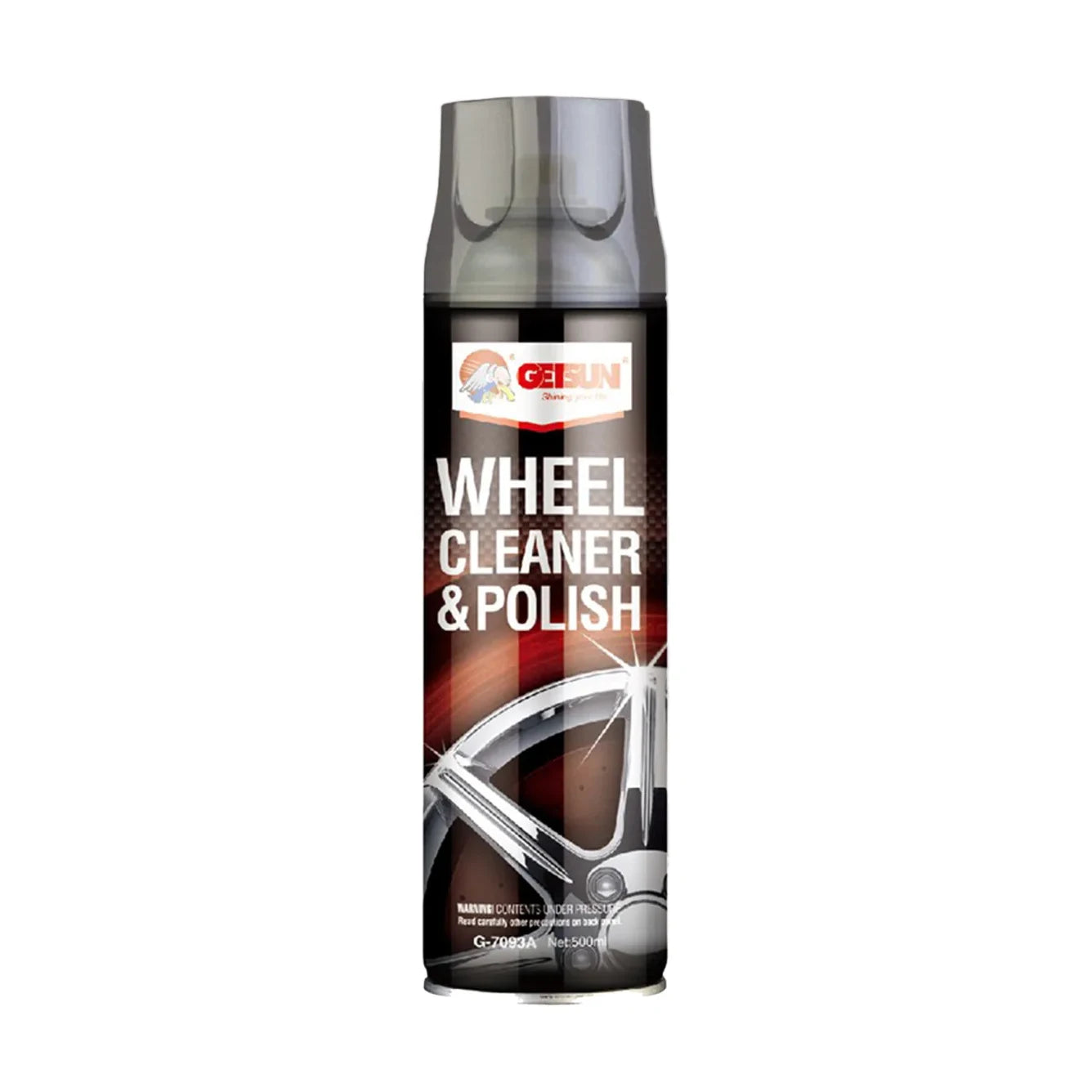 สเปรย์ทำความสะอาดล้อแม็กซ์(ล้อแม็กซ์ โครเมี่ยม อัลลอยล์)รุ่นใหม่ Getsun Wheel Cleaner & Polish 500มล.