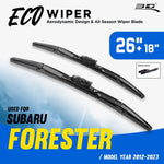 ที่ปัดน้ำฝน ECO SUBARU FORESTER ปี2012-2023 ขนาด 26" + 18" (B7)