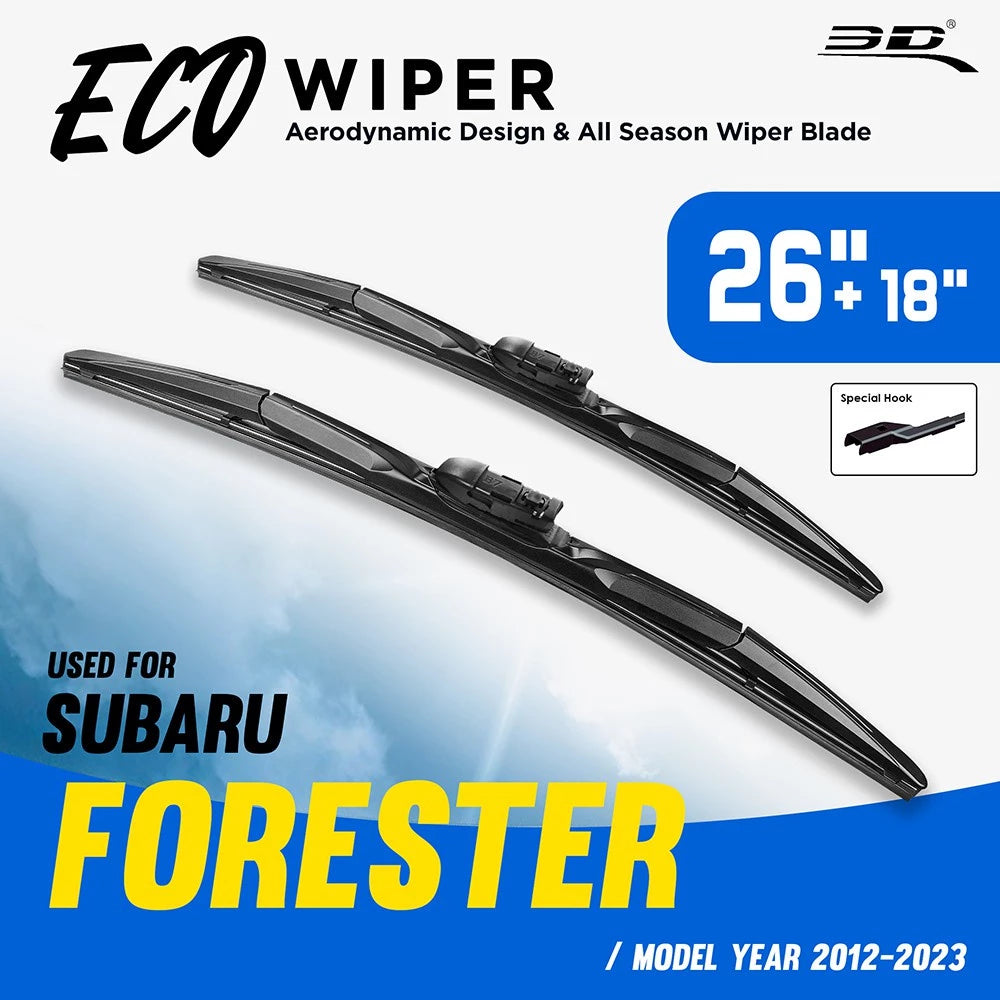 ที่ปัดน้ำฝน ECO SUBARU FORESTER ปี2012-2023 ขนาด 26" + 18" (B7)