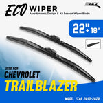 ที่ปัดน้ำฝน ECO CHEVROLET TRAILBLAZER ปี2013-2020 ขนาด 22" + 18"