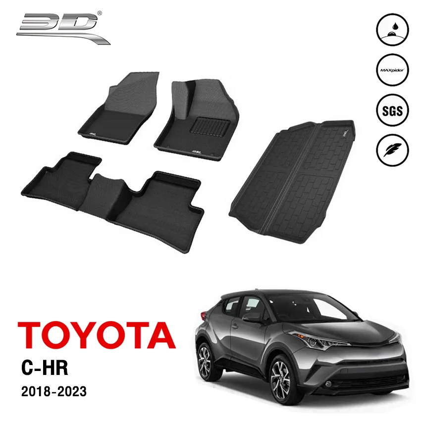 พรมรถยนต์ ครบเซ็ต TOYOTA CHR ปี 2018-2023