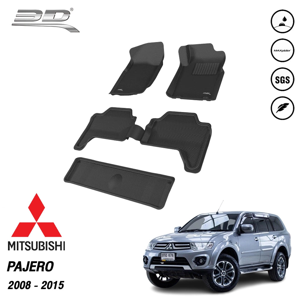 พรมรถยนต์ MITSUBISHI PAJERO ปี2008-2015