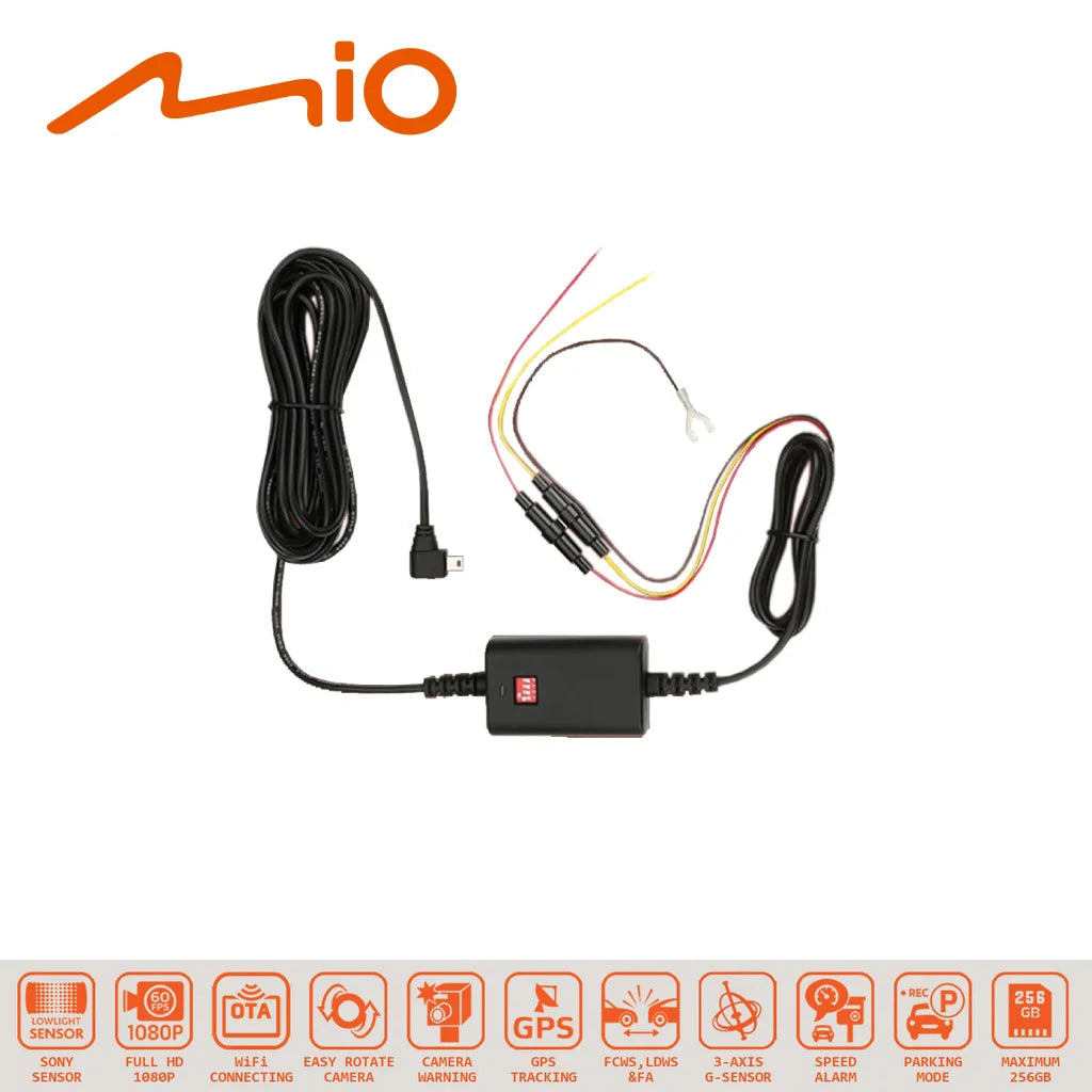 สายไฟโหมดจอดรถ MIO MiVue™ SmartBox Cable