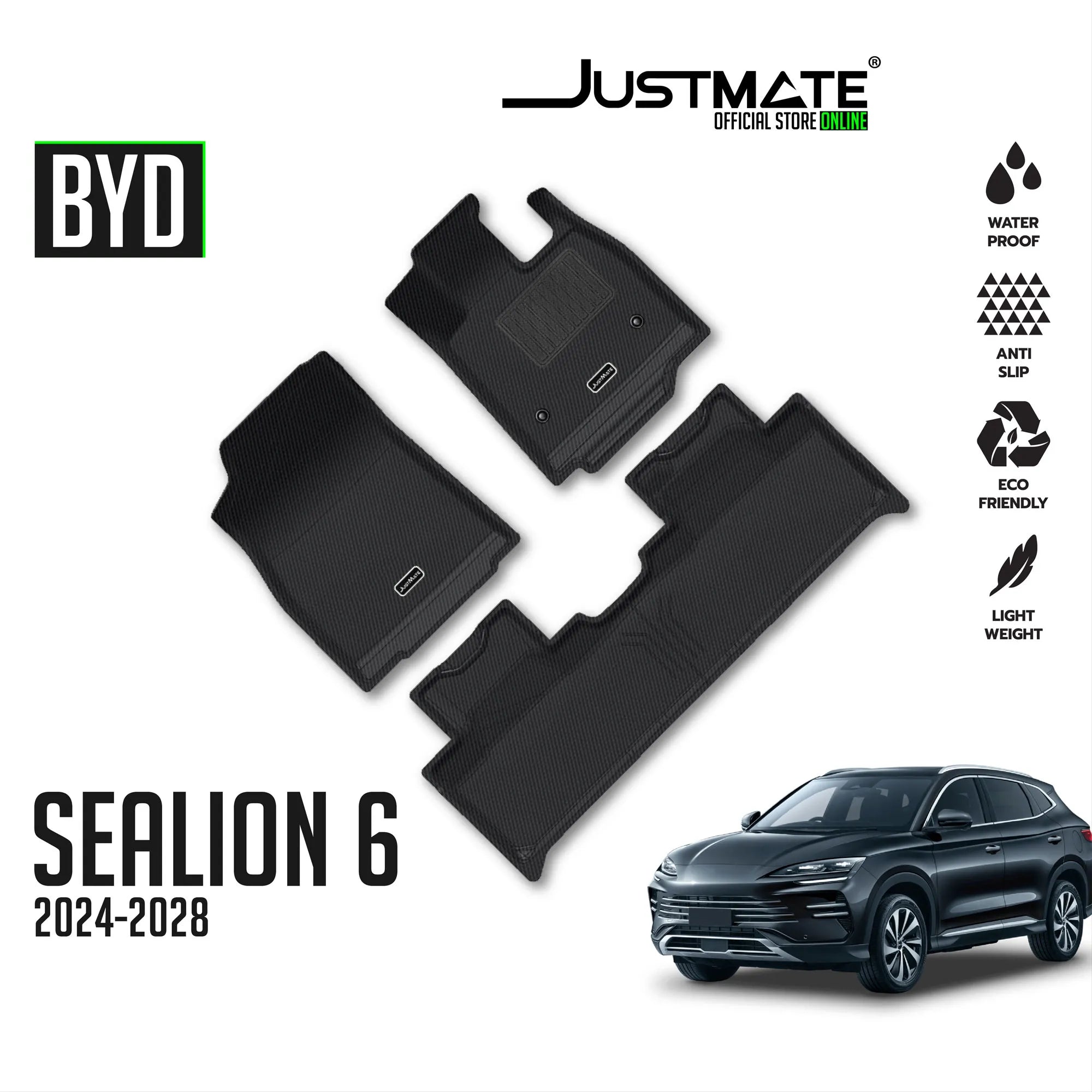 พรมรถยนต์ BYD SEALION6 2024