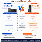 กล้องติดรถยนต์ DDPAI Mini 2X