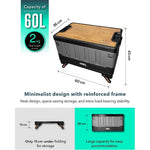 กล่องอเนกประสงค์ 3D sitting folding storage box (60L)