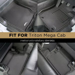 พรมรถยนต์ MITSUBISHI TRITON CAB ปี2015-2018