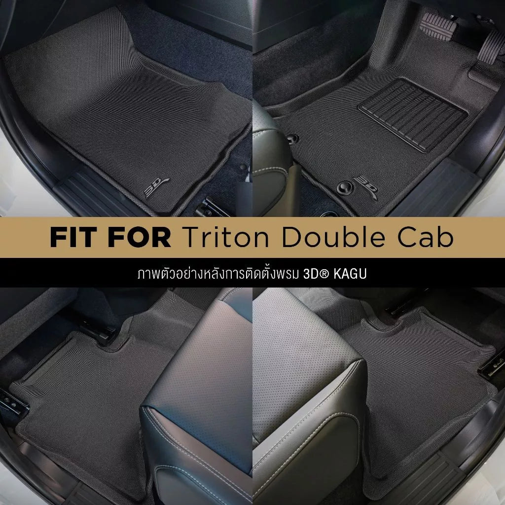 พรมรถยนต์ MITSUBISHI TRITON 4D ปี2023-2024