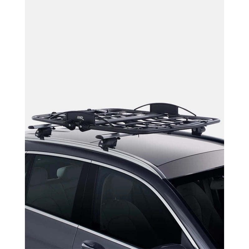 ที่วางสัมภาระหลังคารถ 3D Transforming Roof Basket