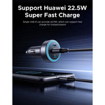 ที่ชาร์จมือถือในรถ UGREEN Car Charger 30W 3-Port รุ่น 45843