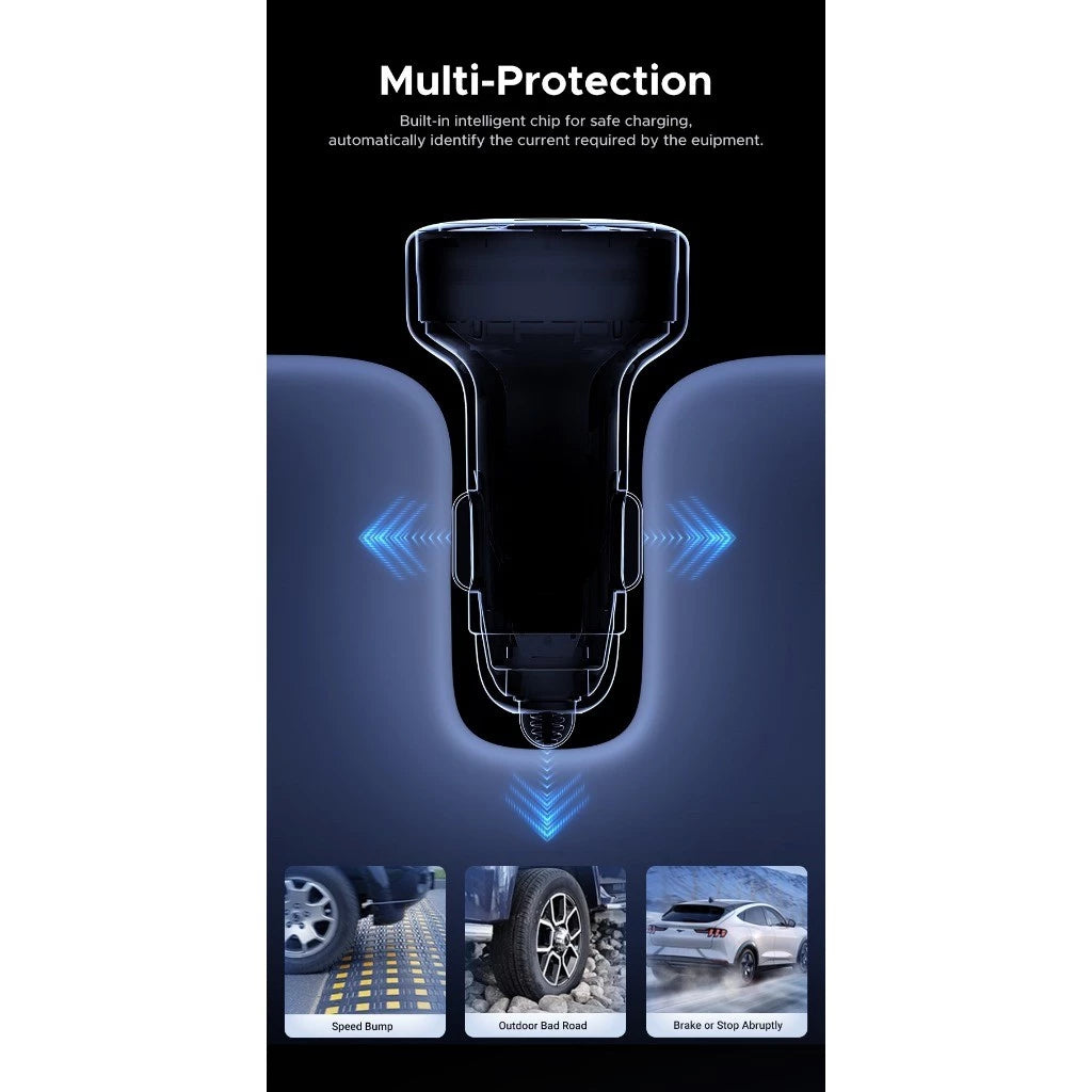 ที่ชาร์จมือถือในรถ UGREEN Car Charger 30W 3-Port รุ่น 45843