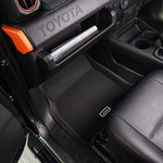 พรมรถยนต์ JUSTMATE TOYOTA HILUX CHAMP AN110 ปี2024 - PRESENT เฉพาะคู่หน้า