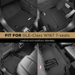 พรมรถยนต์ BENZ GLE W167 7 ที่นั่ง ปี2020-Present - พรมภายใน