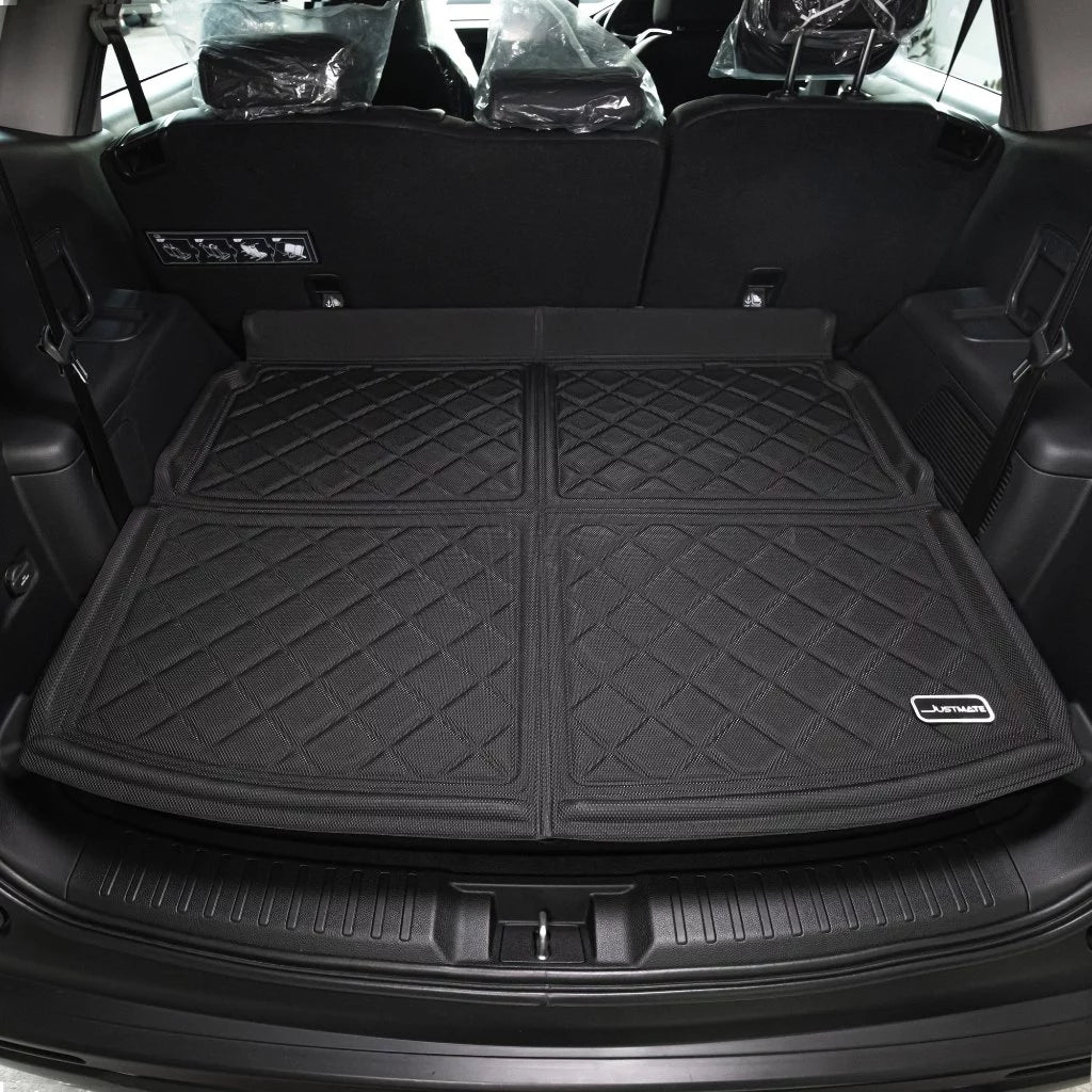 พรมรถยนต์ JUSTMATE HONDA CRV G6 ปี2023 - 2026 5 Seat ภายใน+ถาดท้าย
