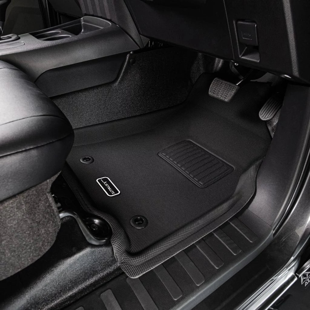 พรมรถยนต์ JUSTMATE TOYOTA HILUX CHAMP AN110 ปี2024 - PRESENT เฉพาะคู่หน้า