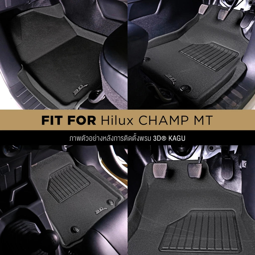 พรมรถยนต์ TOYOTA HILUX CHAMP M/T 2024-Present