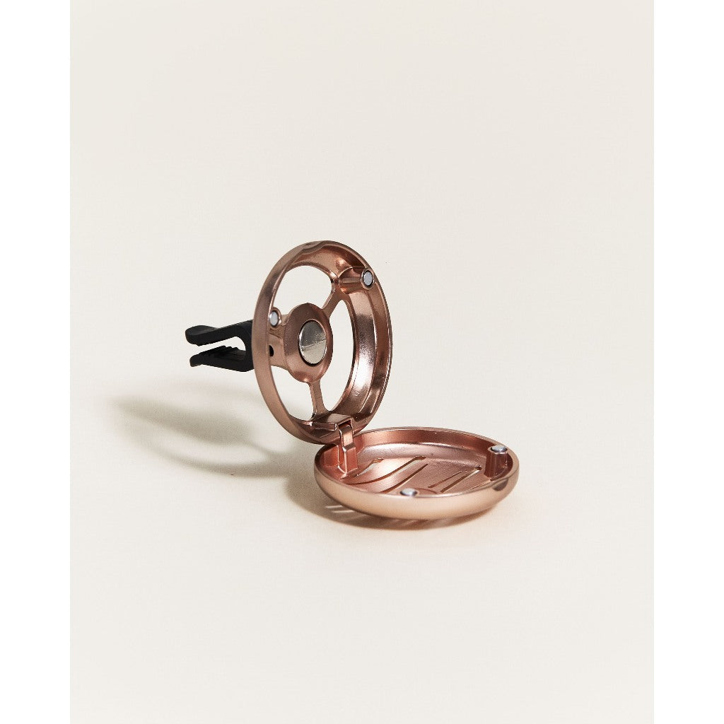 ตัวครอบน้ำหอมสำหรับรถยนต์ Maison Berger Paris คลิปโลหะ Blissful Cuivre Rose