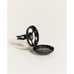 ตัวครอบน้ำหอมสำหรับรถยนต์MaisonBergerParis คลิปโลหะWheel gun metal