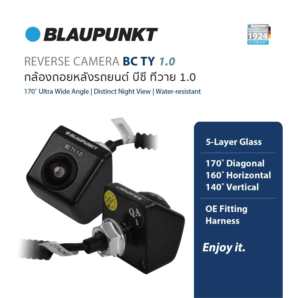 กล้องมองถอยติดรถยนต์ BLAUPUNKT รุ่น BCTY1.0