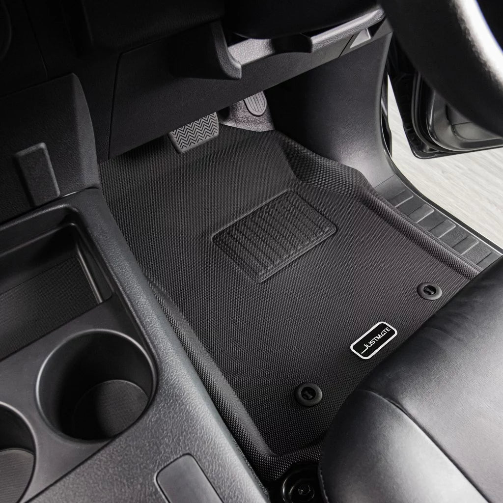พรมรถยนต์ JUSTMATE TOYOTA HILUX CHAMP AN110 ปี2024 - PRESENT เฉพาะคู่หน้า